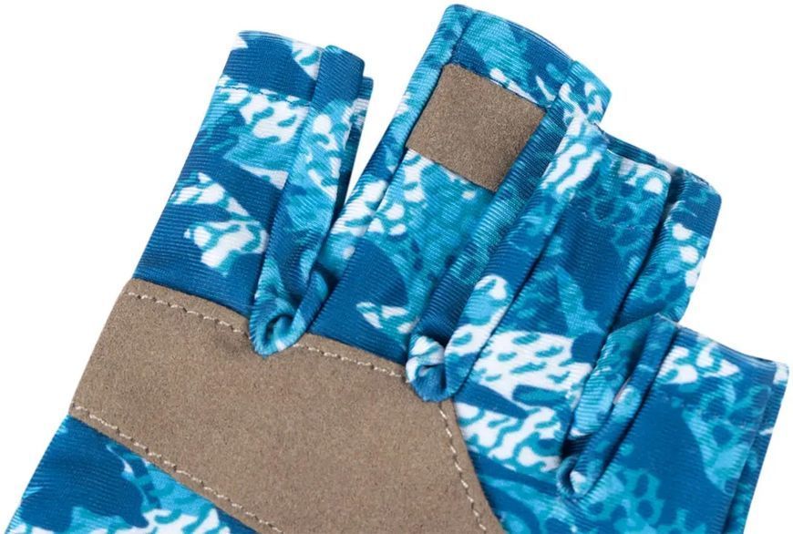 Перчатки Favorite Solar Fishing Gloves 5 Cut S/M ц:white/blue, S/M