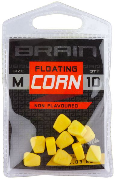 Кукуруза Brain Fake Floating Corn Non Flavoured Размер-S ц:жёлтый, 18580341