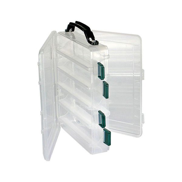 Коробка пластиковая FLAGMAN двусторонняя HS-326 27.5х15.0х5см, WH1326