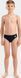 Плавки для хлопчиків Arena SWIM BRIEFS SOLID чорний, жовтий Діт 164 см 3468337741190 фото 2