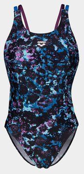 Купальник закритий для жінок Arena ROCKIN SWIMSUIT SWIM TECH MULT