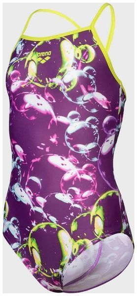 Купальник закрытый для девочек Arena SOAP BUBBLES SWIMSUIT LIGHT DR