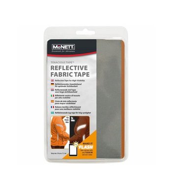 Латки для ремонту McNETT MCN.91123 Tenacious Tape Reflective Fabric Tape in Clamshell, MCN.91123