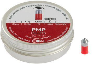 Пули пневматические Coal PMP кал. 5.5 мм 1.17 г 80 шт/уп