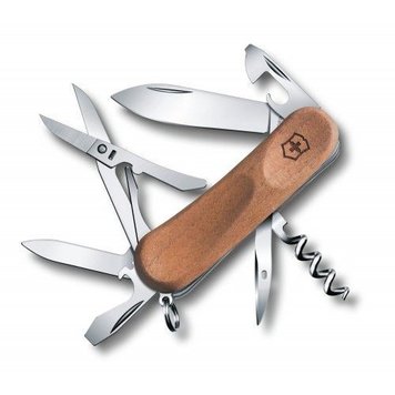 Ніж Victorinox Delemont, EvoWood 14, 85 мм, EvoWood, горіх