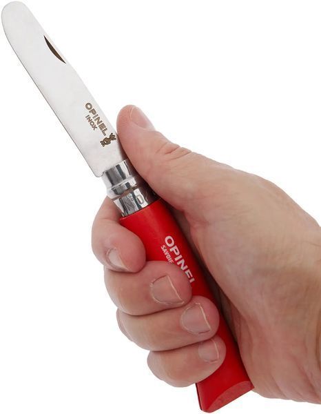 Ніж Opinel №7 VRI Inox "My First Opinel" Red