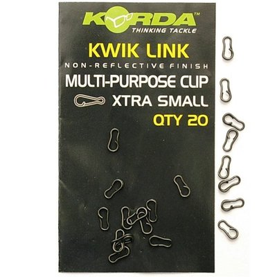 Застібка для повідця Korda Hooklink Clip Xtra Small (20шт)