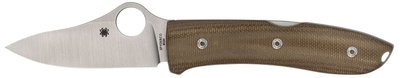 Нож Spyderco Spyopera, сталь - Bohler M390, рукоятка - микарта, обычная режущая кромка, длина клинка - 74 мм, длина общая - 175 мм