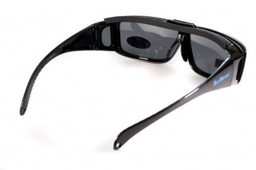 Очки поляризационные BluWater Flip-IT Polarized (gray) серые