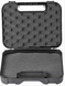 Кейс MEGAline пистолетный 245х177х71mm, пластиковый,клипсы, кубики ц:черный 14250152 фото 1