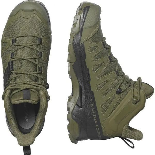 Ботинки Salomon X ULTRA Forces MID green/black, 9.5