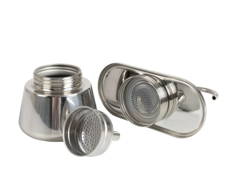 Кавоварка Bo-Camp Stainless Steel 2-cups Silver