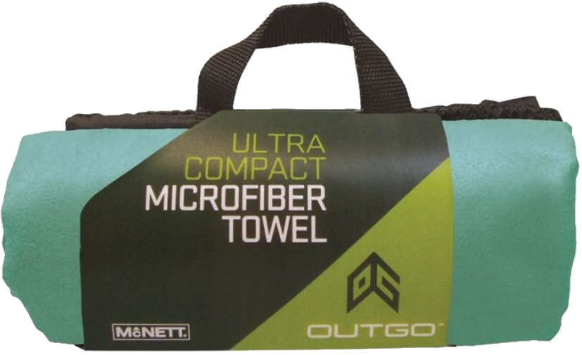 MCN.68098 Outgo Microfiber Towel - Seafoam Green Med - 100gr - 51 x 102cm полотенце (McNETT)