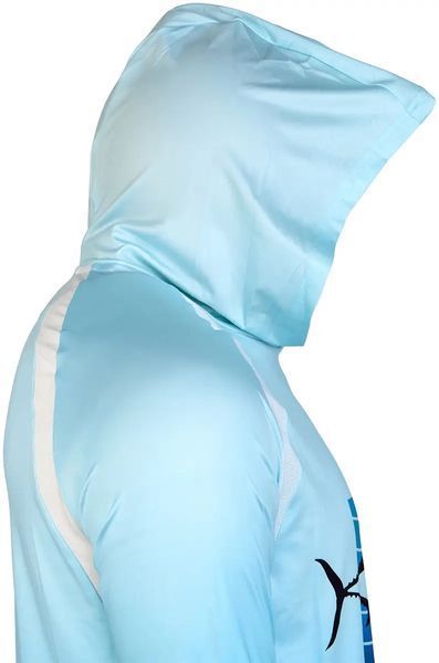 Реглан Favorite Hooded Jersey Tuna 2XL Голубой, 3XL