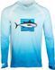Реглан Favorite Hooded Jersey Tuna 2XL Голубой 16935523 фото 1