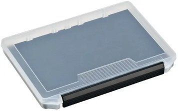 Коробка Meiho SC-3020 (SLIT FORM CASE 3020) yellow/clear