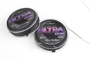 Поводочный материал Gardner Ultra Skin, 25LB, 11,3кг, Silt