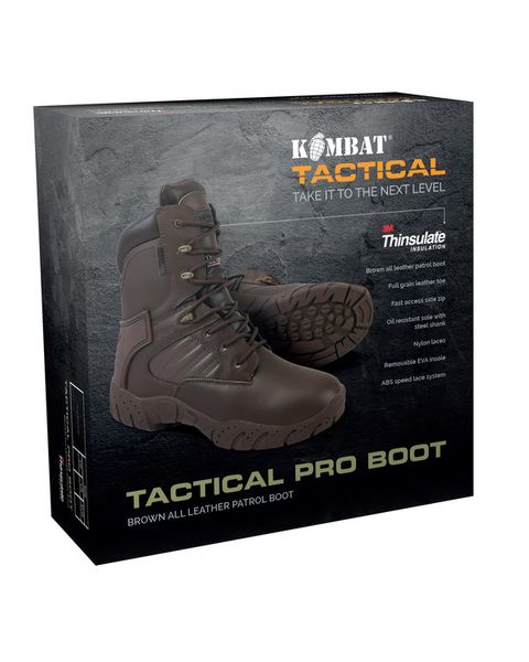 Черевики тактичні Kombat UK Tactical Pro Boots All Leather