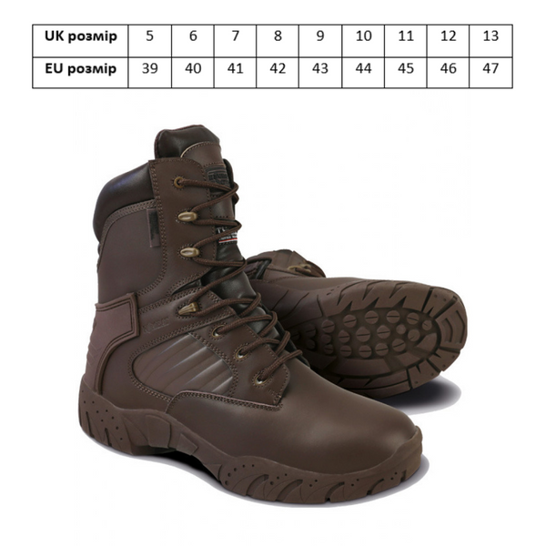 Черевики тактичні Kombat UK Tactical Pro Boots All Leather