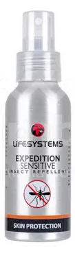 Lifesystems спрей від комах Expedition Sensitive 100 ml, 34330