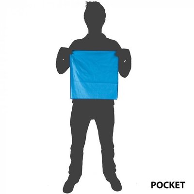 Полотенце Lifeventure Soft Fibre Advance blue Pocket, 63011