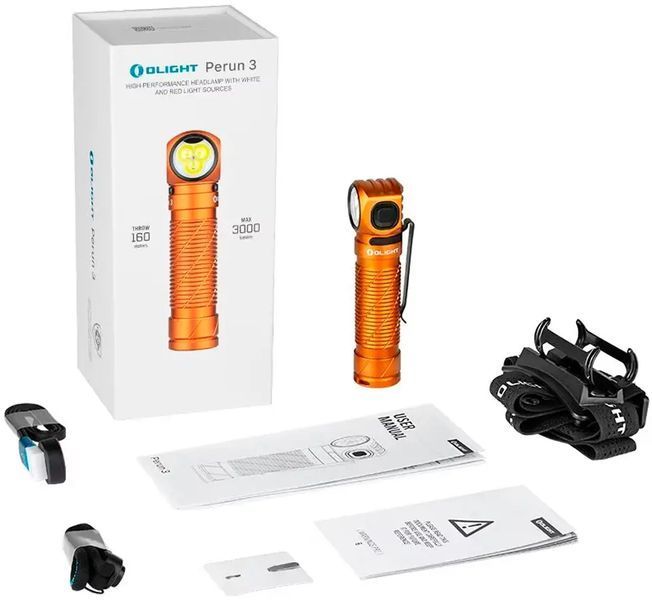 Фонарь Olight Perun 3 Standard Verision ц:orange