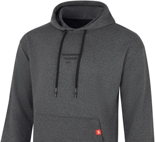 Реглан Favorite Black logo dark grey melange, L