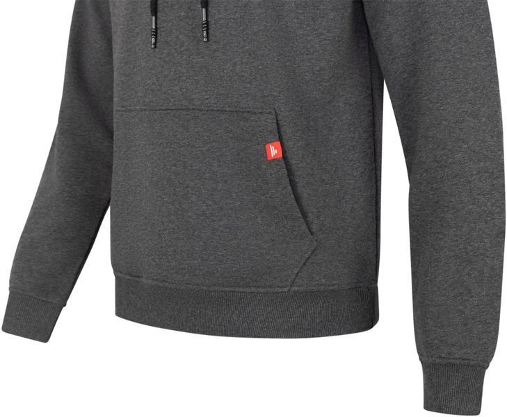 Реглан Favorite Black logo dark grey melange, L