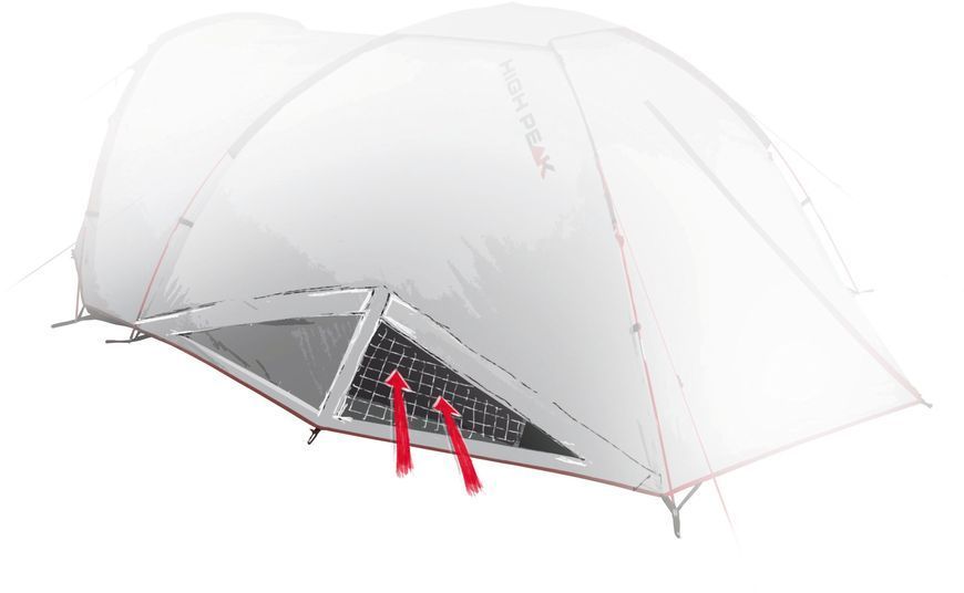 Палатка High Peak пятиместная Tessin 5.1 Deep Forest (10381)