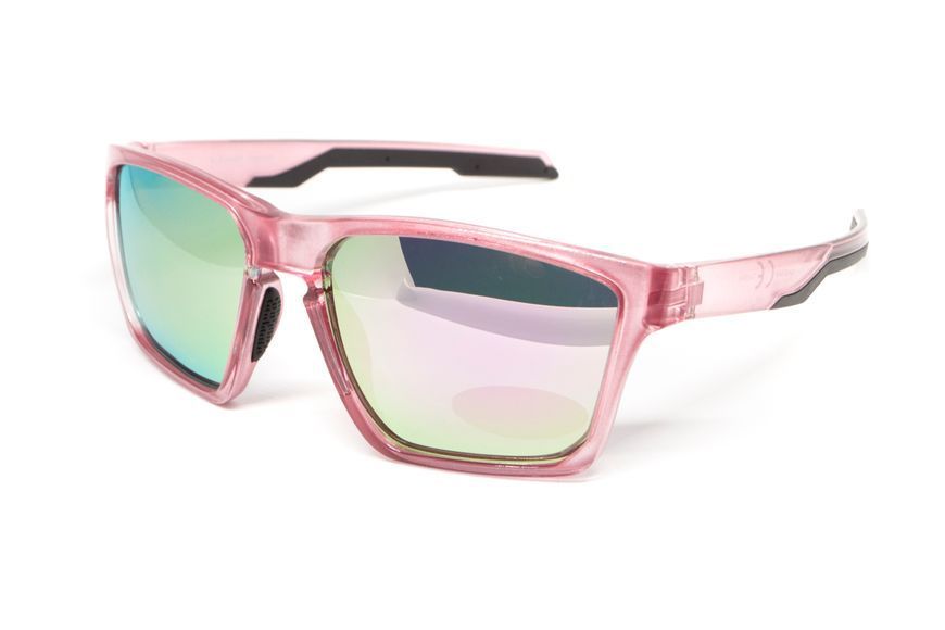 Очки BluWater Sandbar Polarized (G-Tech pink), зеркальные розовые