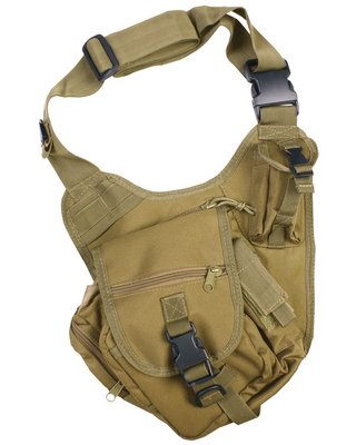 Сумка на плече KOMBAT UK Tactical Shoulder Bag 7л Койот