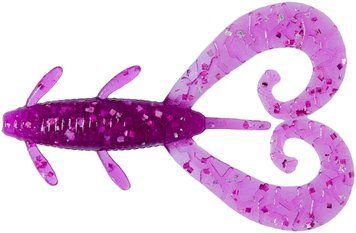 Силікон Reins G-Tail Twin 2" 428 Purple Dynamite (10 шт / уп.)