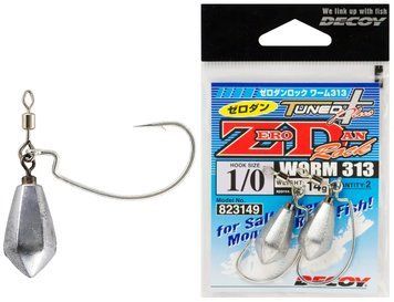Монтаж Decoy Worm313 Zero-Dan Rock #3/0-21.0g (2шт/уп)
