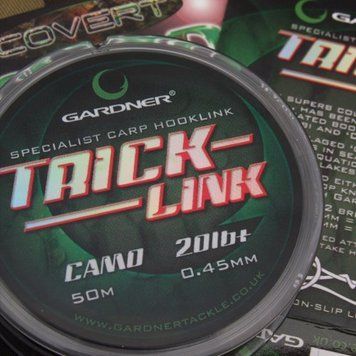 Поводковый материал Gardner Trick Link, 20lB, 9,2кг, 50 м, CAMO