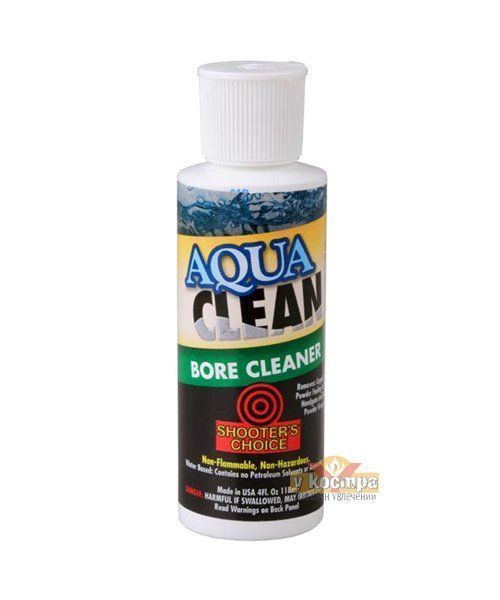 засіб д/чищення Shooters Choice Aqua Clean Bore Cleaner 4 oz (на водної основі; видаляє з ствола мідь, св