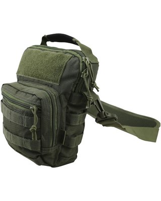 Сумка на плече KOMBAT UK Hex-Stop Explorer Shoulder Bag Оливковий