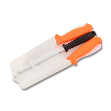 Набір Morakniv Hunting Set Orange 2 Knives+Sharpener