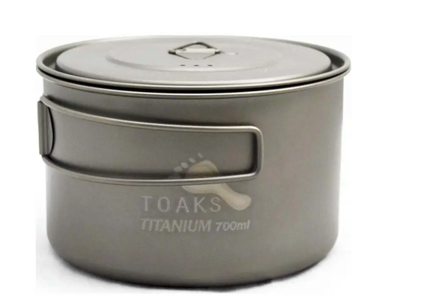Titanium 700ml Pot каструля LIGHT (Toaks)