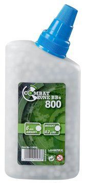 Страйкбольні кульки Umarex Combat Zone BB 6 мм 0,20 г. White