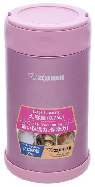 Харчовий термоконтейнер ZOJIRUSHI SW-FCE75PS 0.75 л ц:рожевий