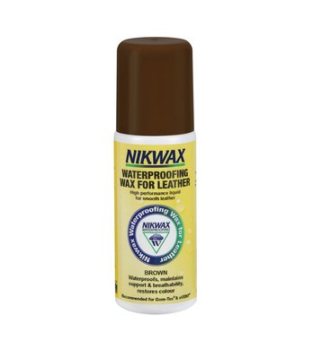 Просочення Nikwax Waterproofing Wax for Leather brown 125ml, NWWWLBr0125