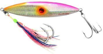 Пилькер Prohunter Lento Metal Jig 600g #09 Silver Red/Glow Zebra