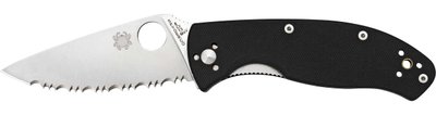 Нож Spyderco Tenacious, G-10 серейтор, 871043