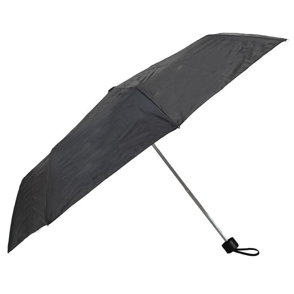 Зонтик Semi Line Black (L2036-0), Черный
