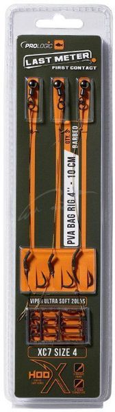 Оснастка карповая Prologic PVA Bag Rig 10cm 15lbs/XC7 Size 6 (3шт/уп), 18461227