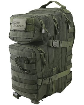 Рюкзак тактичний KOMBAT Hex-Stop Small Molle Assault Pack 28л Оливковий