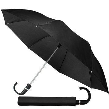 Зонтик Semi Line Black (L2038-0), Черный