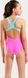 Купальник закрытый для девочек Arena LINES SWIMSUIT SWIM PRO BACK L розовый, бирюзовый Дет 140 см 3468337728375 фото 4