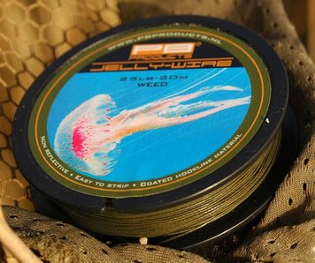 Поводочний матеріал PB PRODUCTS JELLY WIRE, 35 Lb, 20 м, Gravel (гравій) (10004)