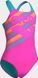 Купальник закрытый для девочек Arena LINES SWIMSUIT SWIM PRO BACK L розовый, бирюзовый Дет 140 см 3468337728375 фото 8